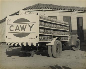 (CUBA--SODA FACTORY) Album depicting the Cawy Bottling Companys glory days in Cuba, with 190 professional photographs and a host of sn